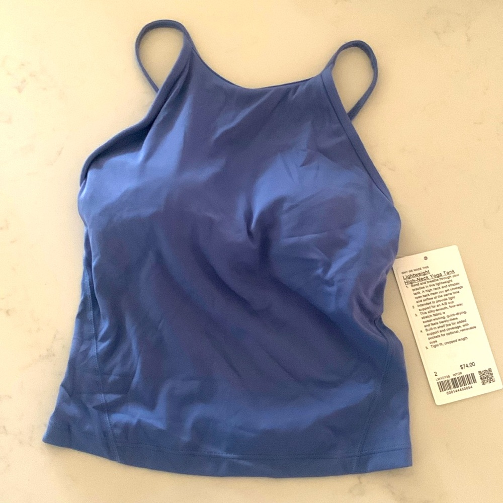Lululemon Lightweight High-Neck Yoga Tank NWT Size 2